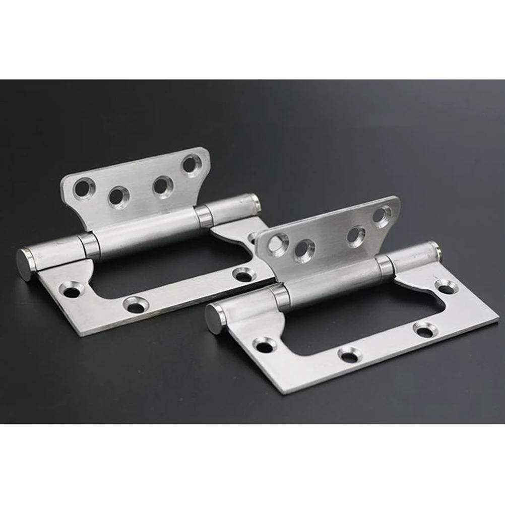 

Silent Hinge Stainless Steel Door Mute Practical Kitchen Cabinet Spring Hinges Furniture Hinges Durable Smooth Low Noise