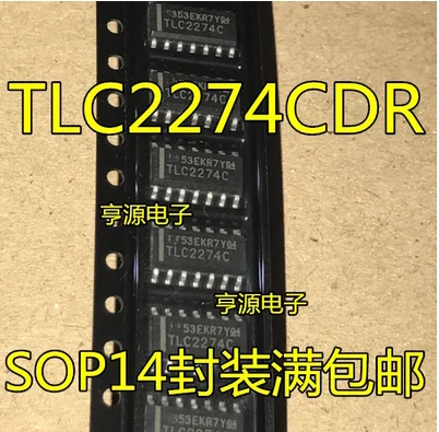

Бесплатная доставка 30 шт. TLC2274CDR TLC2274 TLC2274C SOP14