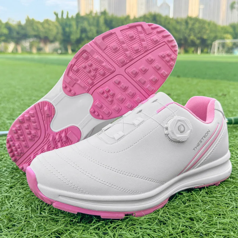 

2026 New Women Golf Shoes Professional Golfing Sneakers Outdoor Walking Footwears For Golfers