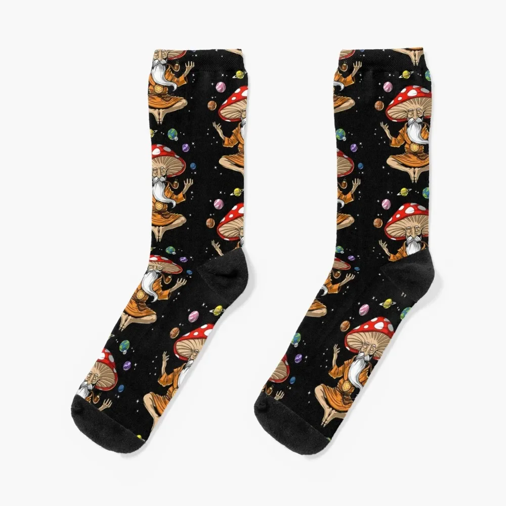 

Magic Mushroom Buddha Socks Run Novelties designer brand Socks Female Men's