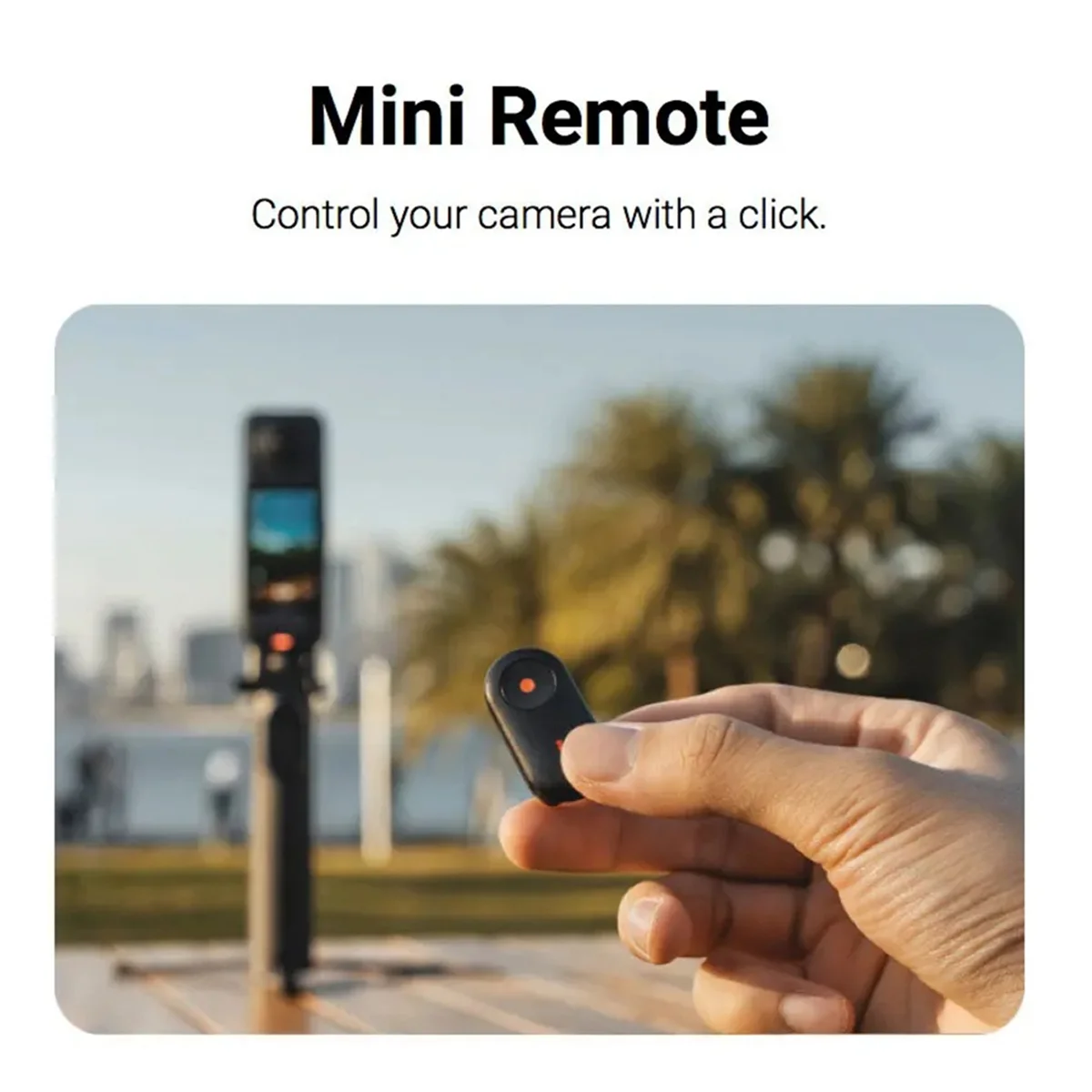 

2025+For X4 Bluetooth Mini Remote for X5 / X4 / Pro 2 / GO 3S Accessories