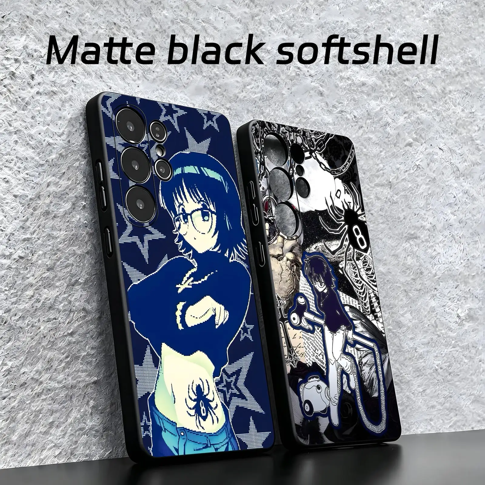 Funda de teléfono Hunter x Hunter Shizuku Murasaki para Samsung S26 S25 S24 S23 S22 S21 S20 Ultra Note20, funda negra suave a prueba de golpes