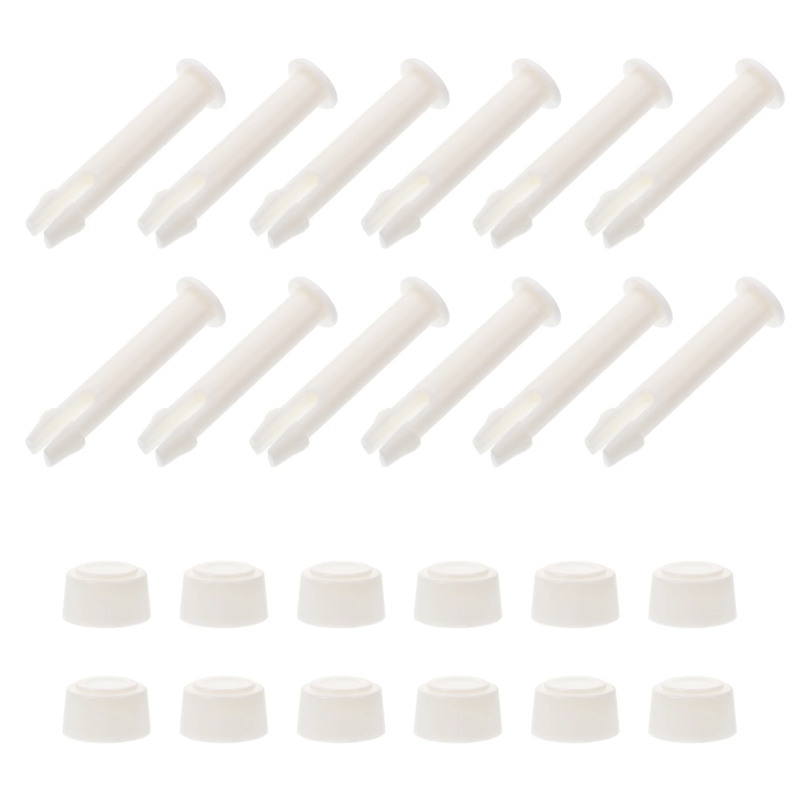 

12 Pcs Pool Connector Pins Joint Fittings Plastic Framed Swimming Parts Frames Replacement Mini Accessory