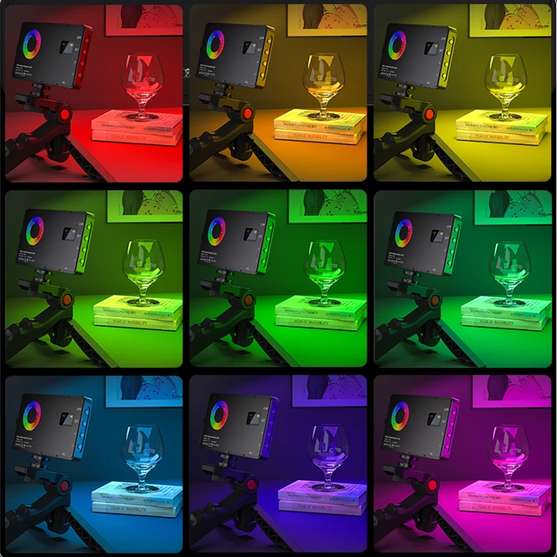 Mobile Led Light For Cell Phone Portable Led Light Portable Rechargeable Led Lamp Selfie Led Light Video Shooting Light RGB