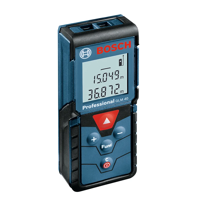 Bosch precyzyjny dalmierz laserowy dalmierz laserowy GLM400 40M kolorowy ekran elektroniczna linijka na podczerwień