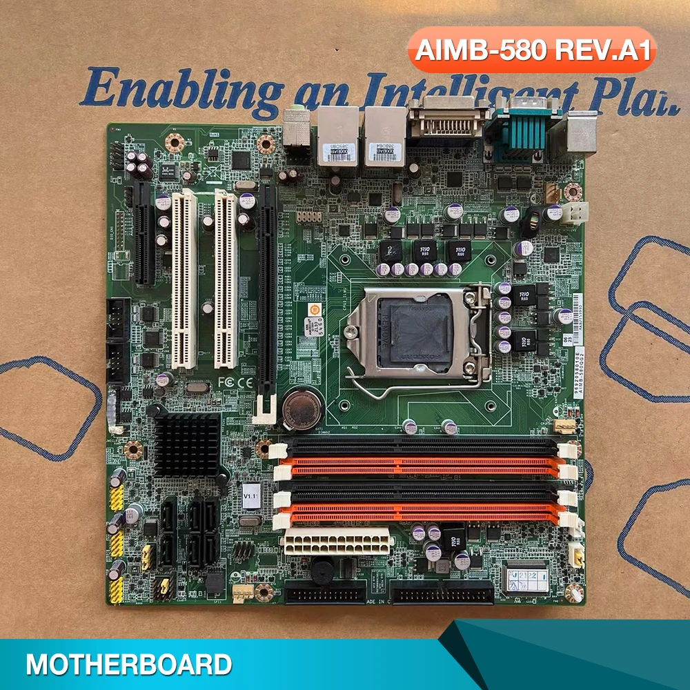 

AIMB-580 REV.A1 AIMB-580QG2-00A1E industrial control equipment motherboard LGA1156/Q57 chipset