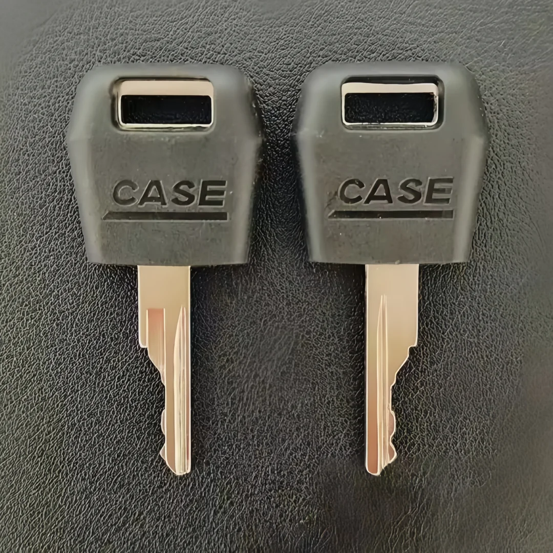 2PCS For Case Skid Loader Key D250 Start Key CASE Case Sweeper Ignition Key High Quality Original Factory