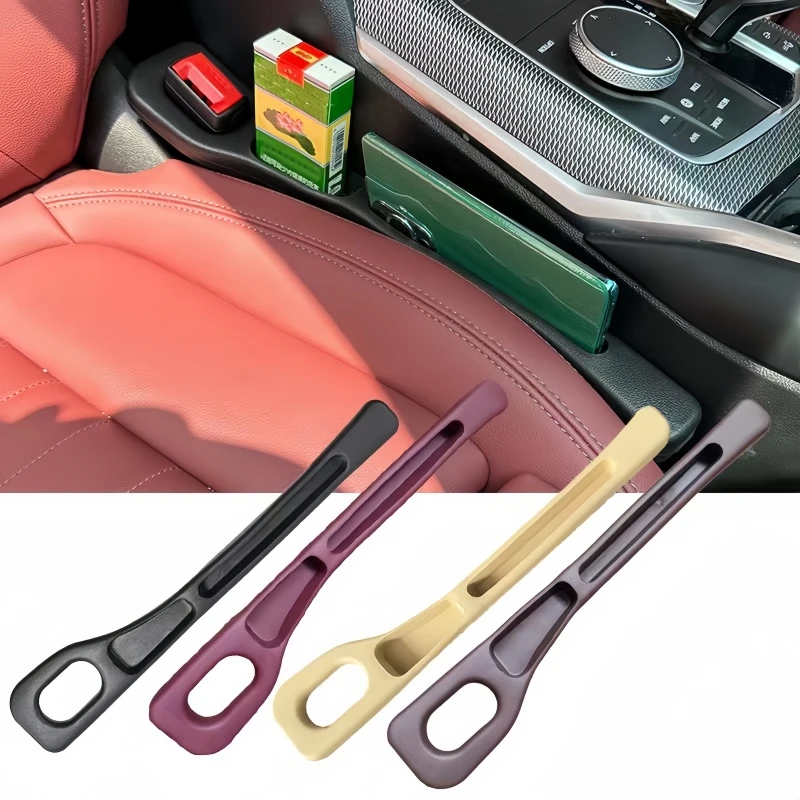 

2pcs/set Car Seat Gap Filler Side Seam Plug Strip Leak-proof Filling Strip Car Seat Gap Interior Universal Decoration Supplies