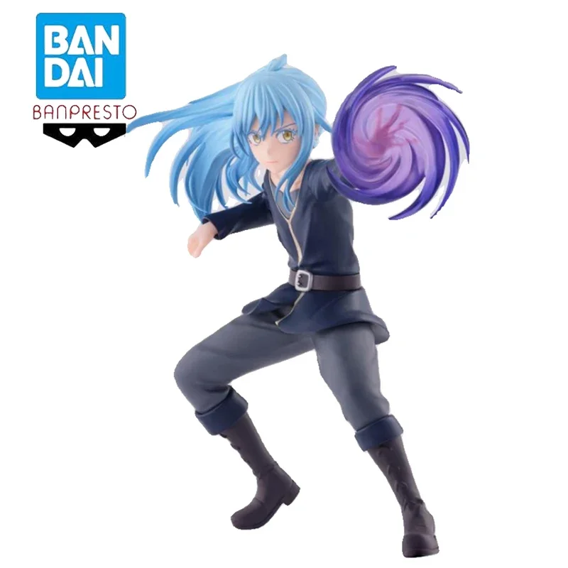 

In Stock Genuine Original BANPRESTO Rimuru Tempest That Time I Got Reincarnated As A Slime Action Anime Figure Collectible Dolls