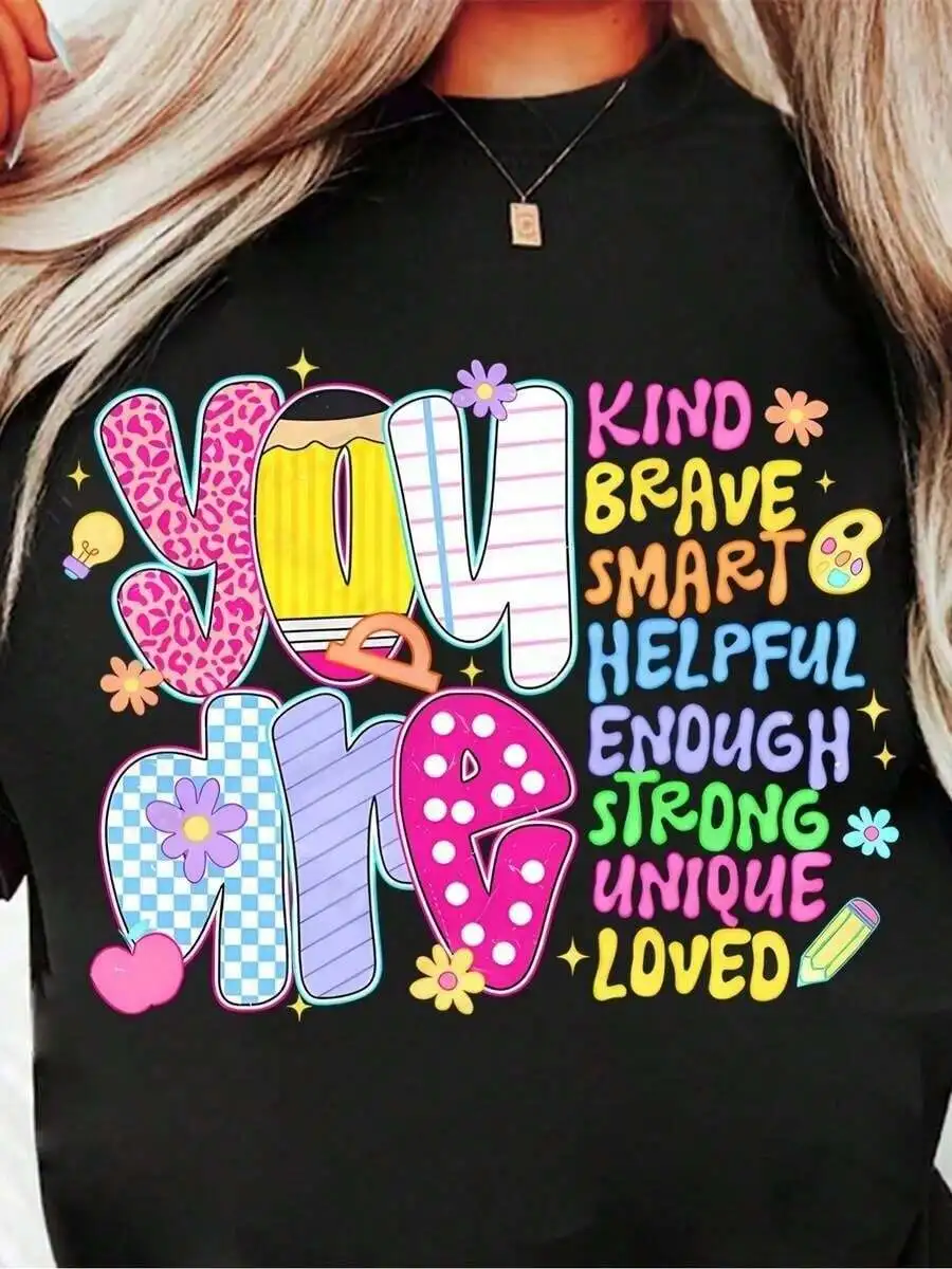 Women's Inspirational T-Shirt With 