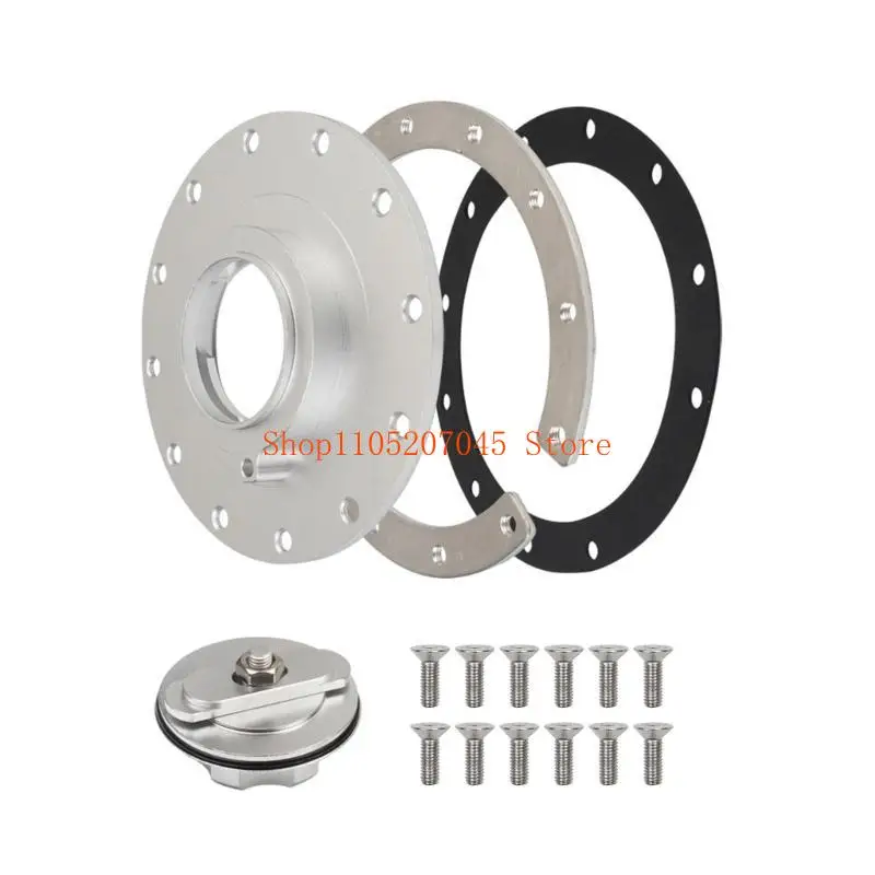 37cd Billet Aluminum Gas Cover Easy Fill Fuels Cell Caps for Auxiliary Oil Tanks Offroads Vehicles and SUVs Outdoor Adventure