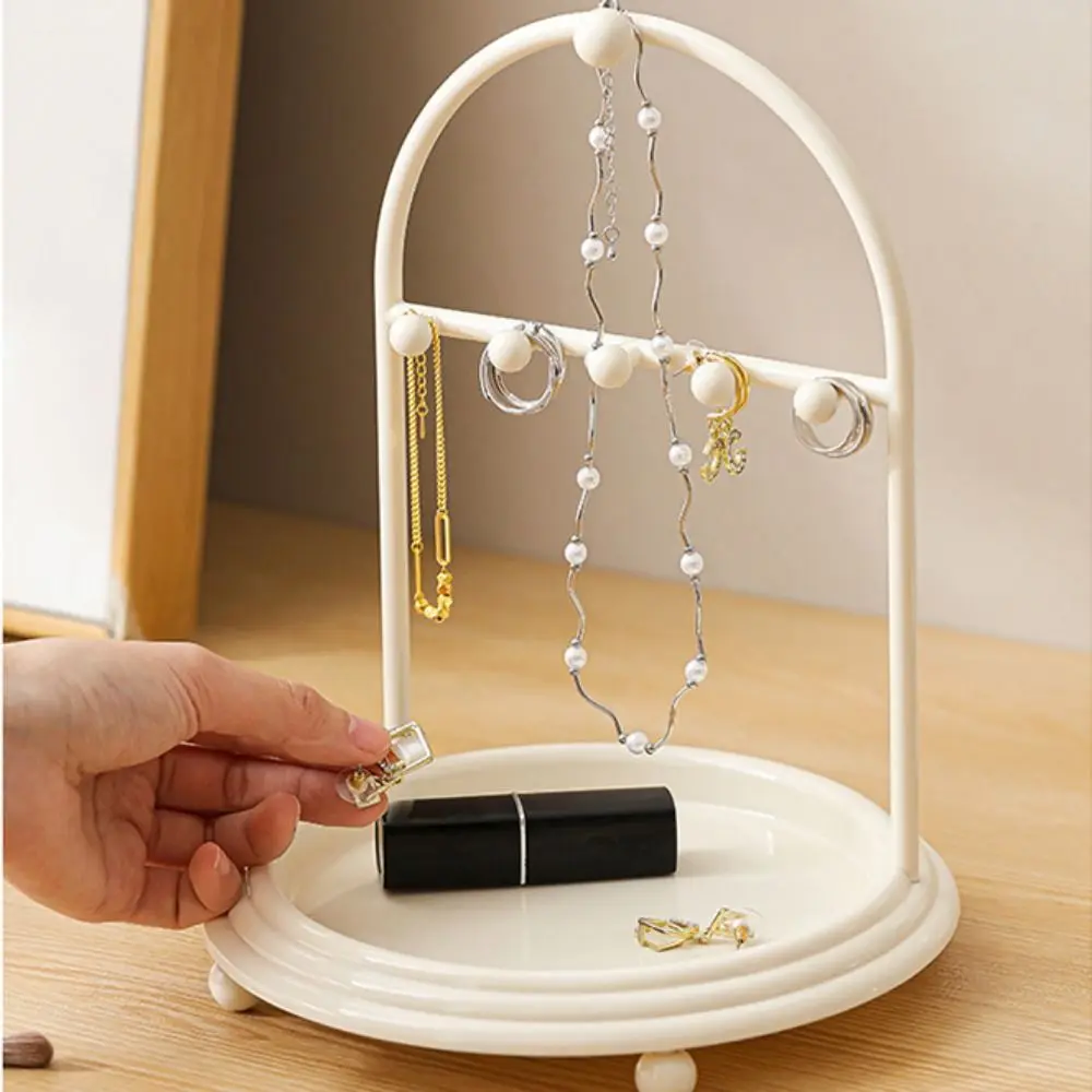 Detachable Jewelry Display Stand Simple Minority Earring Storage Rack Trendy Plastic Jewelry Organizer Women