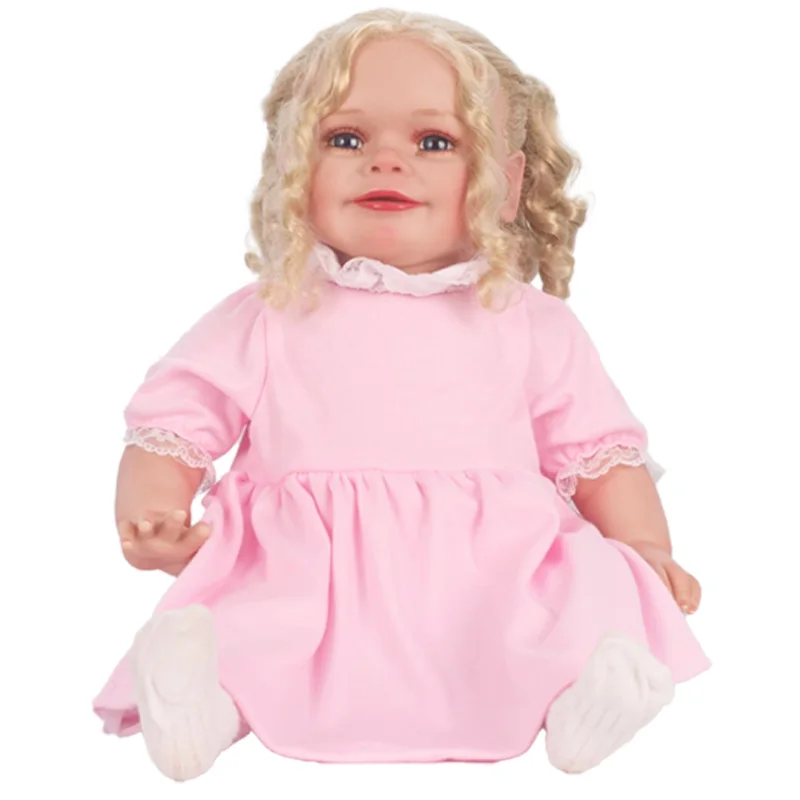 24 cale 60CM Reborn Baby Girl miękkie ciało zabawka dla dzieci prezent dla dzieci Reborn Fashion lalki dla dzieci