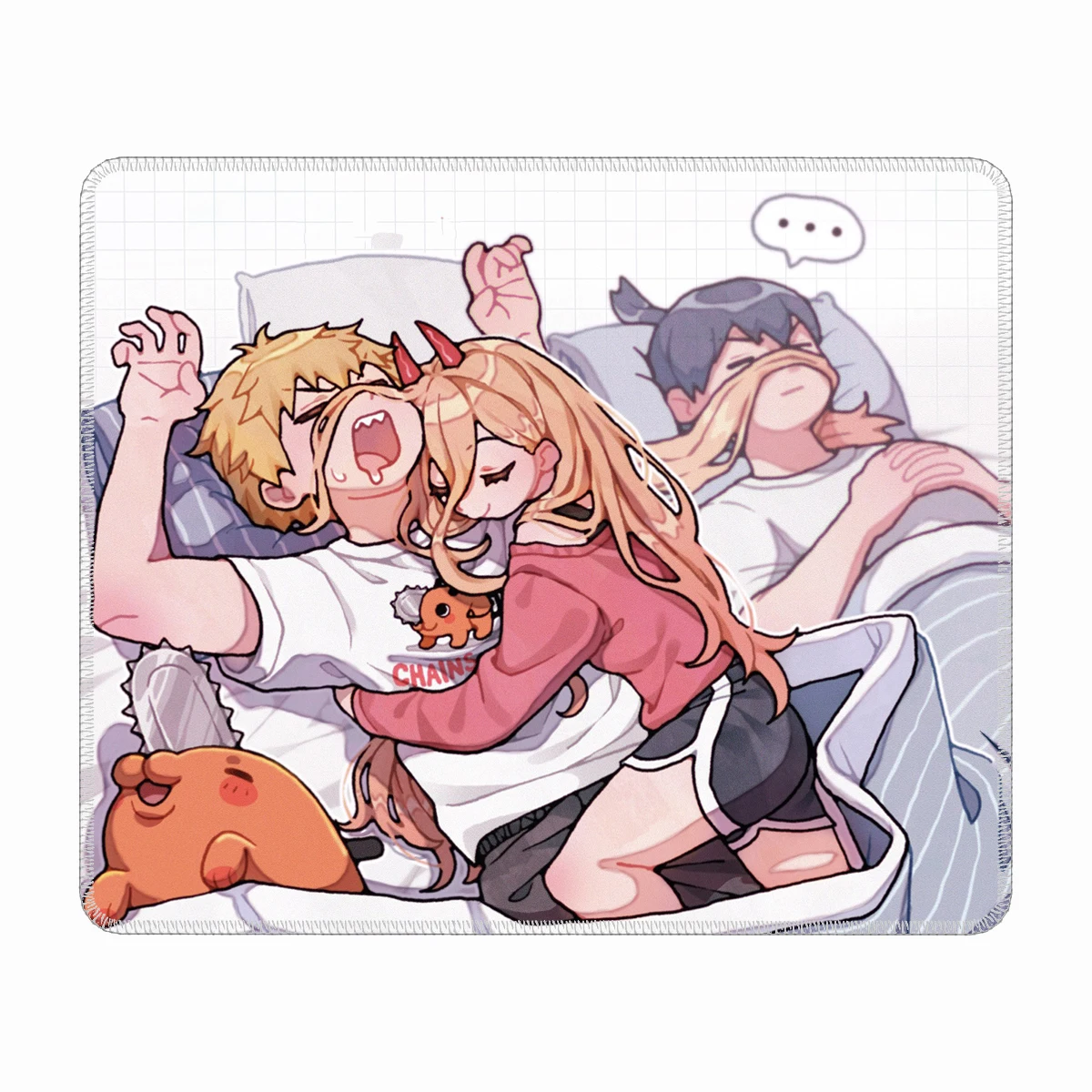 Chainsaw Man Mouse Pad Gamer Mouse Pad Anime Desk Mat Gaming Accessories Office Small Power Mousepad Kawaii Pc Gamer Completo