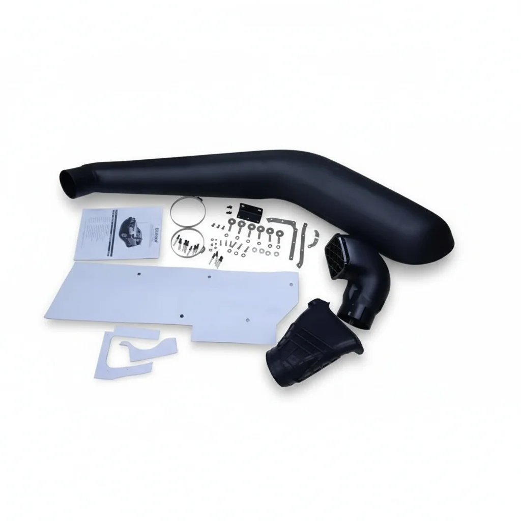 Air Intake Snorkel Kit, LLDPE Plastic 4x4 Off Road Snorkel, for Nissan Patrol Y62, Professional Engine Protection, High Flow