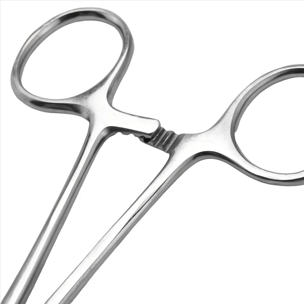 

2X Septum Forcep Stainless Steel Needle Clamp, Body Piercing Tool Professional Puncture Tool for Eye
