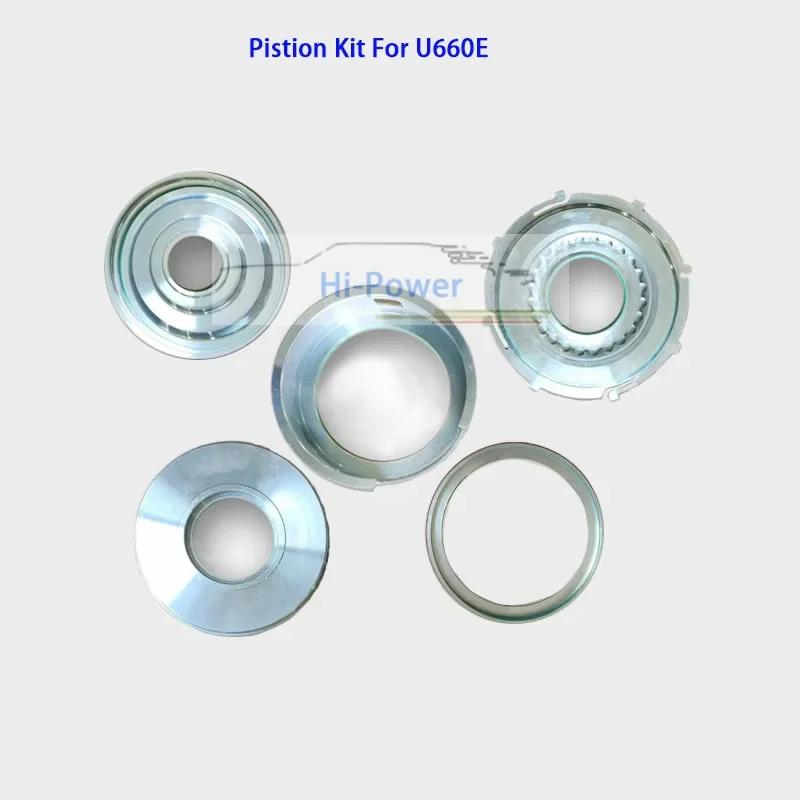 New U660E U760 Automatic Transmission Repair Piston Kit For Toyota Highlander Camry Car Accessories Gearbox Clutch Piston Kit