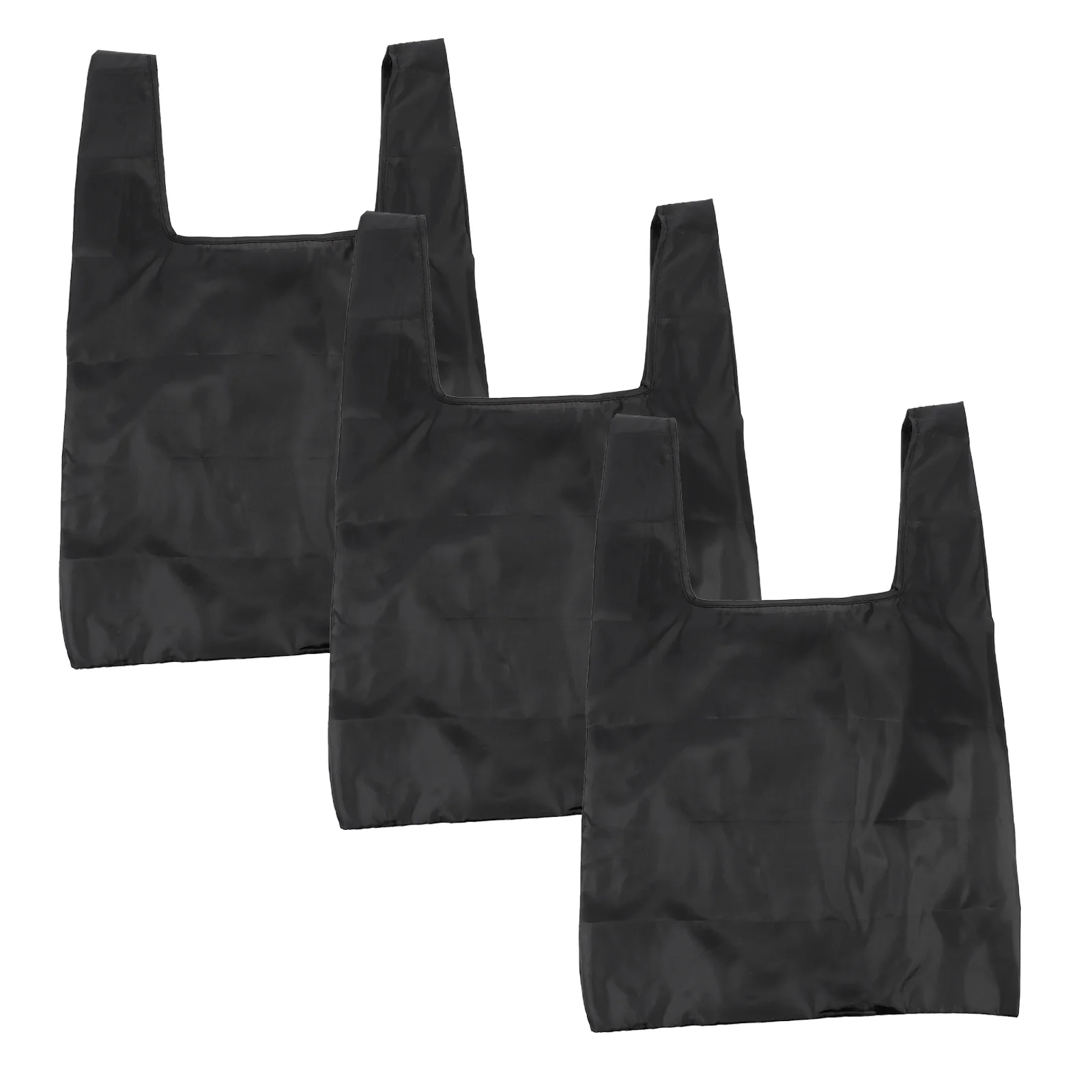 

3pcs Eco Friendly Shopping Bag Tote Storage Washable Portable Foldable Large Capacity Grocery Supermarket Bag