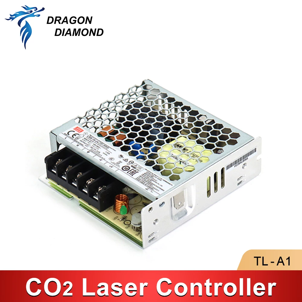 TL-A1 Co2 Laser Controller System For K40 Engraving Cutting Machine Control Card Replace Ruida Leetro Trocen With Power Supply