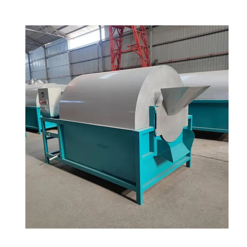 Rotary Peanut Soybean Pchio Walnut Roaster Grain Roasting Hine