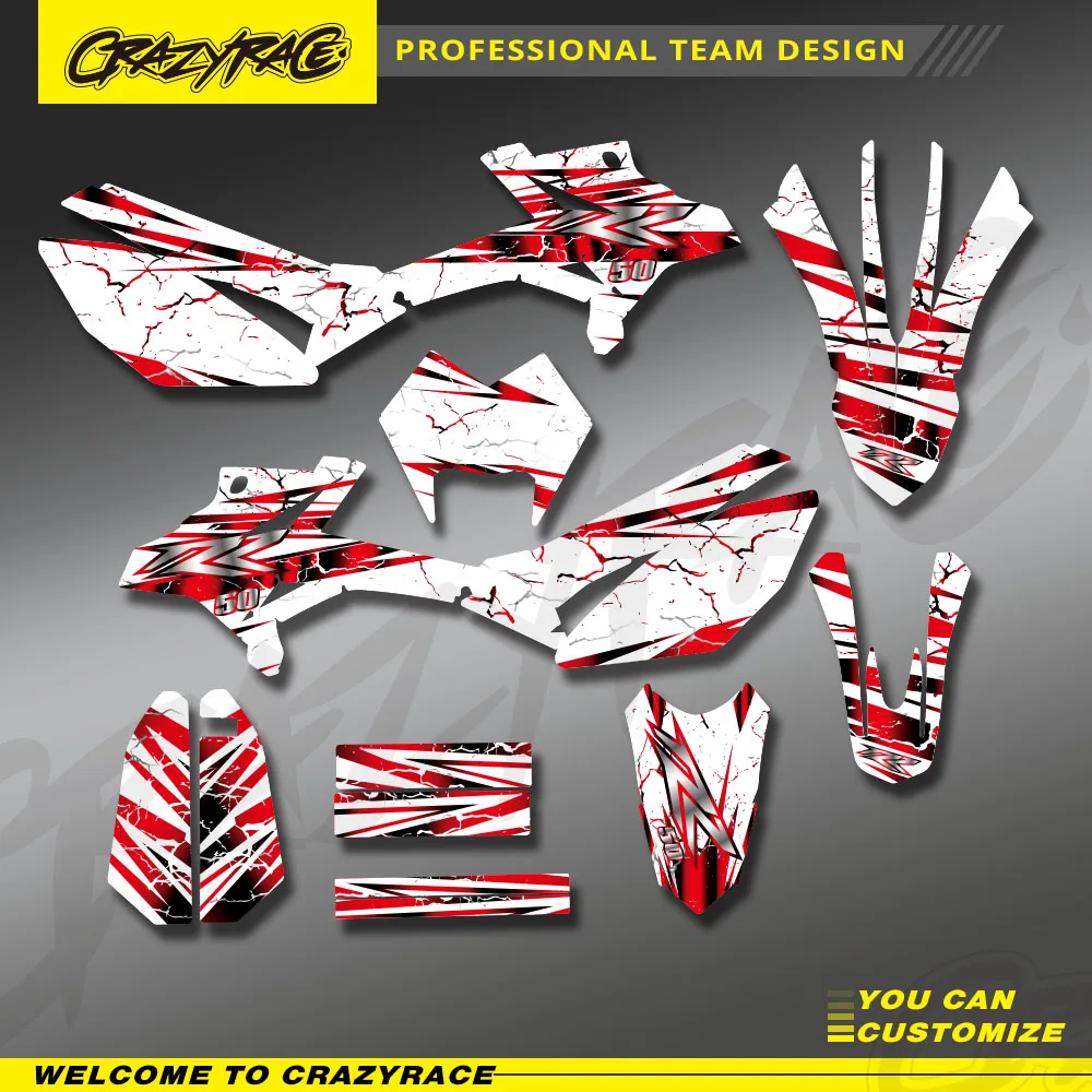 Motorcycle Backgrounds Graphics Decals Sticker Kits For BETA RR 50 2011 2012 2013 2014 2015-2020 Custom Personality Decoration