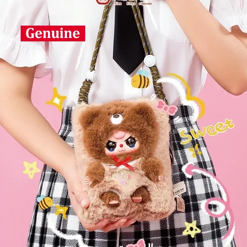 

New Official Baby Three Cute Bag Travel Series Plush Vinyl Blind Box Cute Doll Mobile Bag Pendant Holiday Gifts