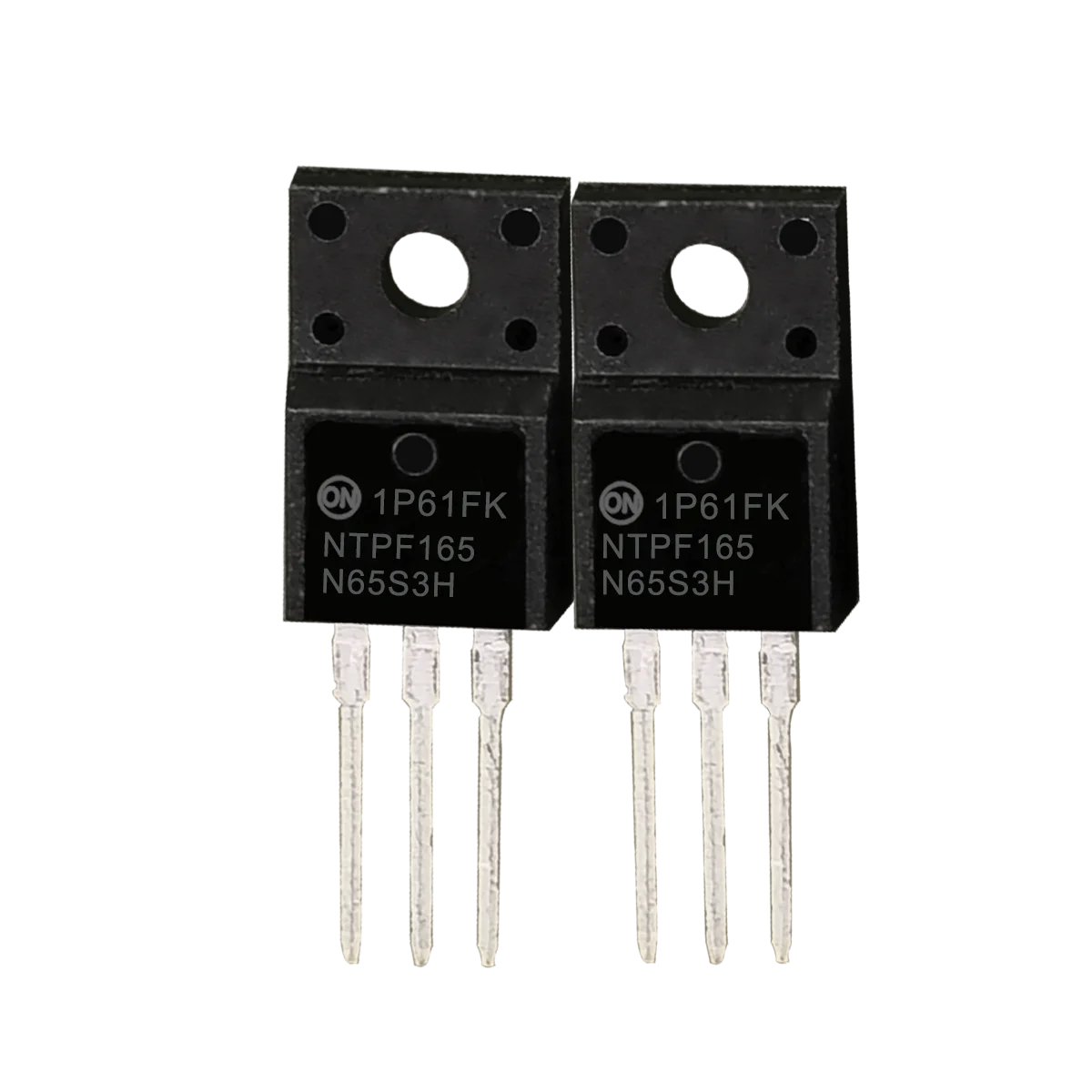 10PCS  NTPF165N65S3H MOS TO-220F Imported Original  Quick Delivery