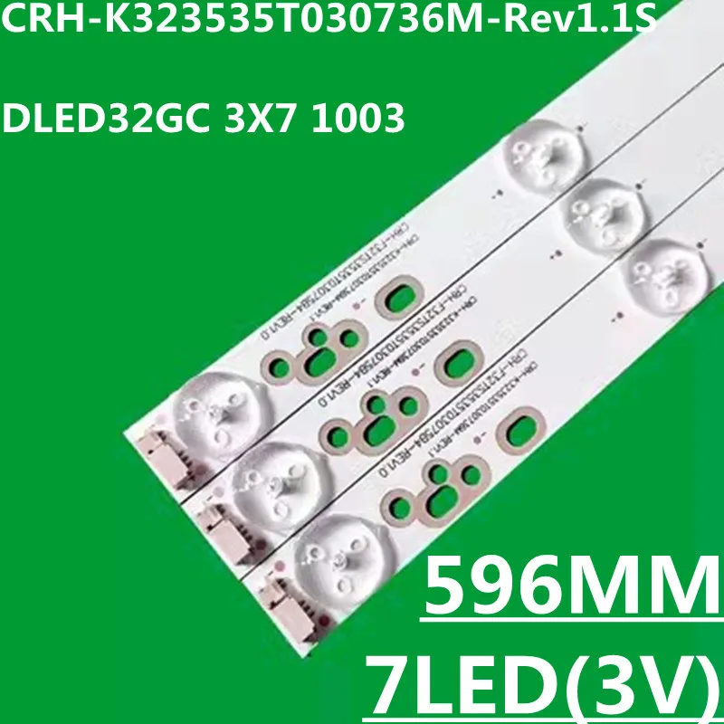 15TV=45PCS LED Strip For CN32CK73 CN32CK738 DLED32GC 3X7 1003 GC32D07-ZC14F-12 LED32V6 LED32538M 32CE1250DS LVW320CSDN E11