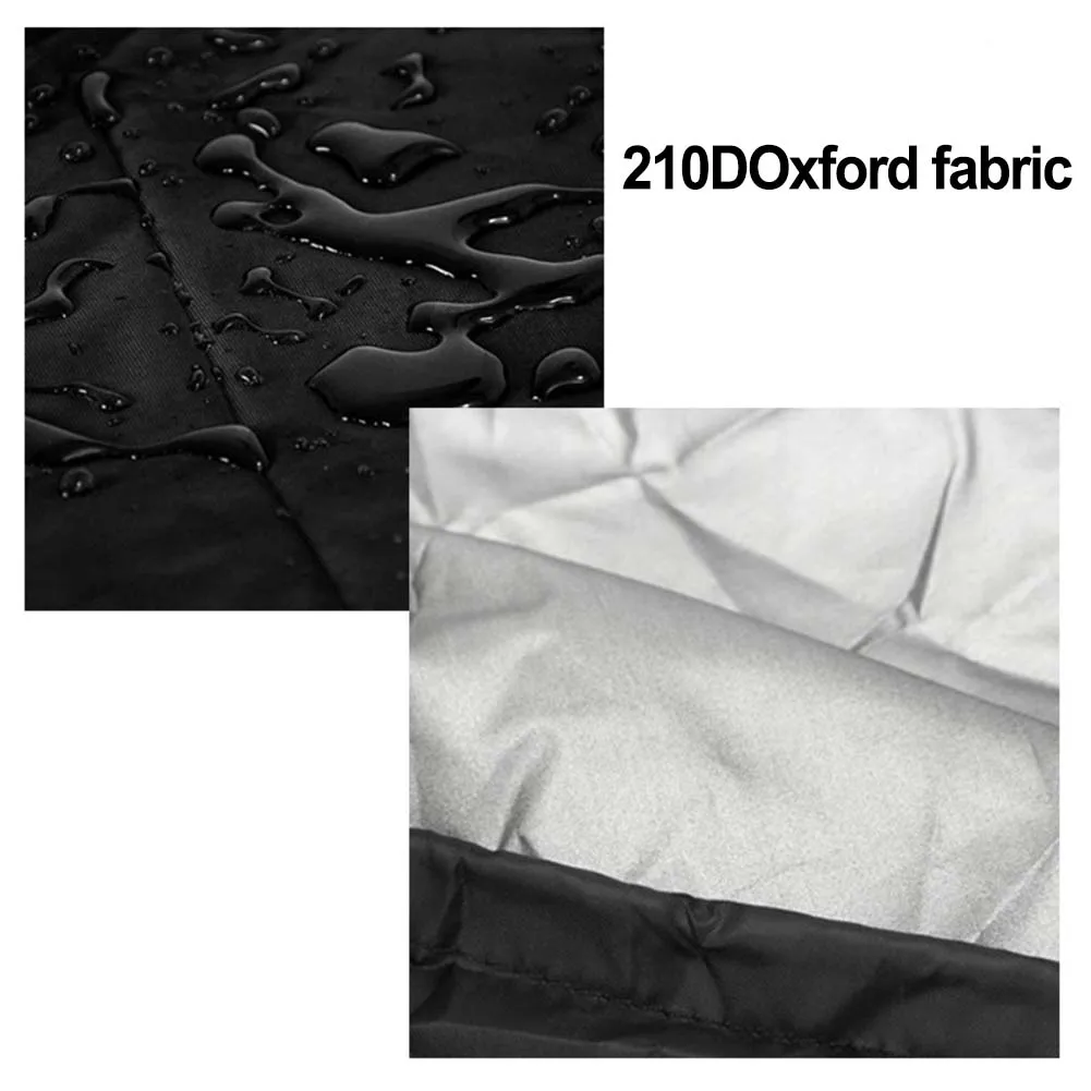 All Weather Cover Heavy Duty Cover All Weather Cover 210D Oxford Fabric Adjustable Drawstring Long Lasting Durability