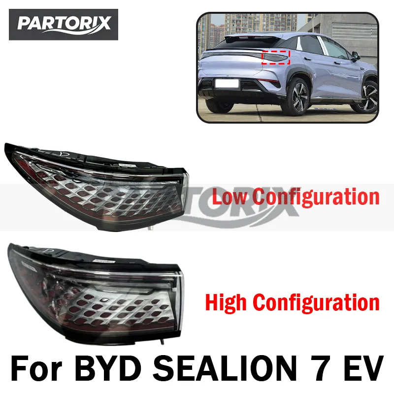 Для BYD SEALION 7 EV: задний фонарь, сигнальная лампа, предупредительный стоп-сигнал UKEA-4133010A UKEA-4133020A UKEA-4133010 UKEA-4133020