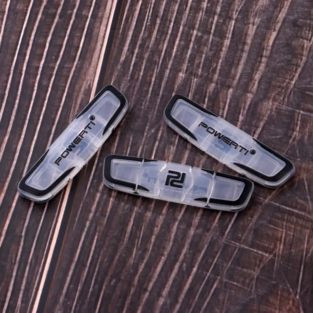 

Pack Of 3 Tennis Racquet Shock Absorber Damper Dampener Players Accessories