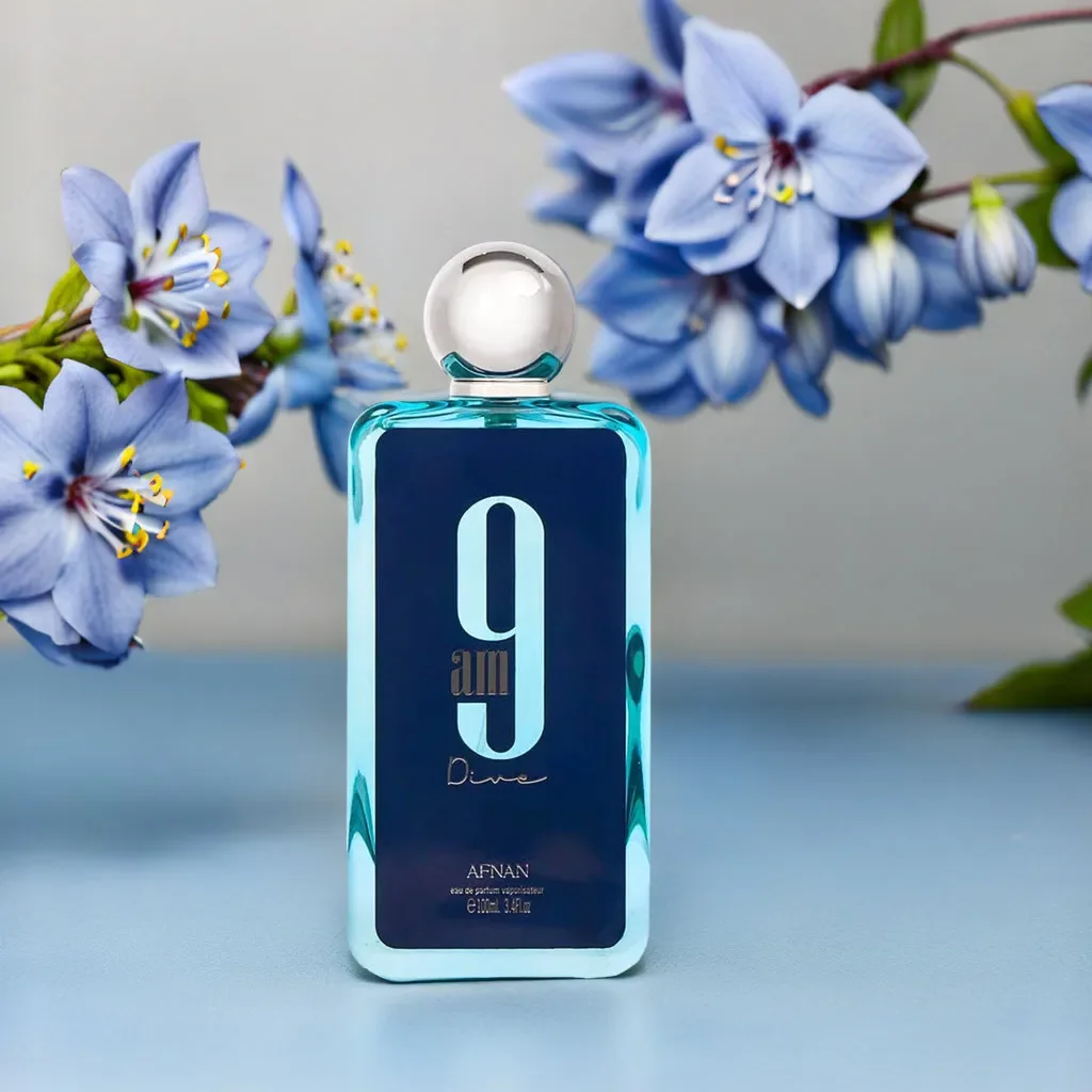 عطر Afnan 9AM Dive EDP 3.4 أونصة / 100 مل - عطر حمضيات مائية طازجة يدوم طويلاً للجنسين، هدية مثالية لعيد الهالوين وعيد الشكر وعيد الميلاد #5