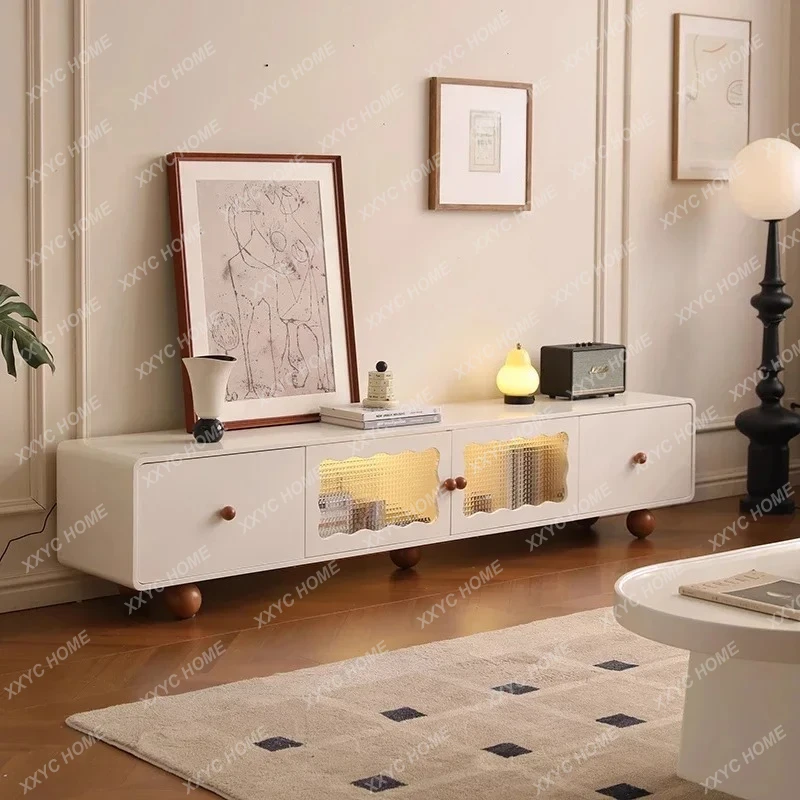 L Display Living Room Tv Stands Cabinets White Modern Monitor  Tv Table  Storage  Tv Home Furniture