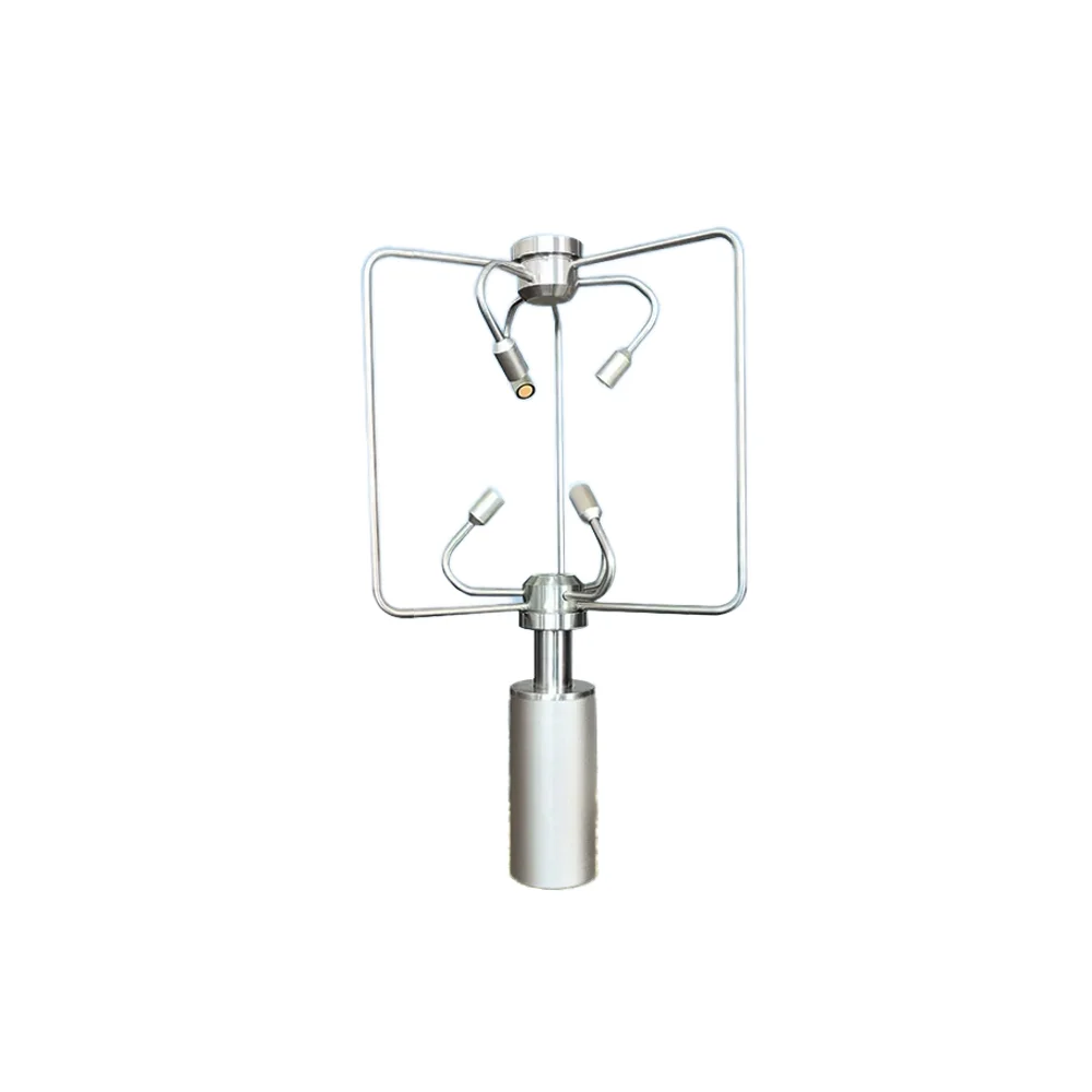 Ultrasonic Wind Speed and Direction Sensor RS485 Modbus RTU Stainless Steel Anemometer Maintenance-Free for Marine Weather