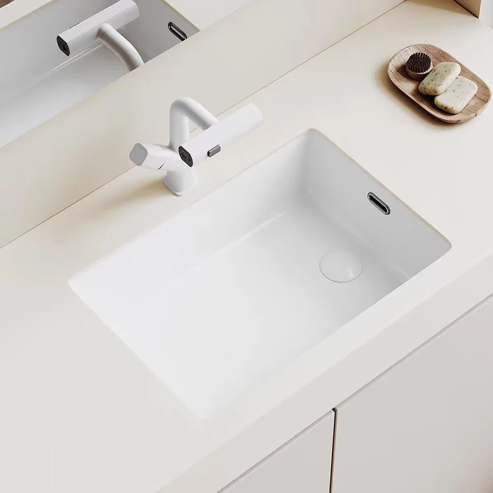 Modern Wall‑Mounted Pull‑Out Basin Faucet Brass Bathroom Sink Mixer Tap Gun Gray Black Gold Rose Gold Silver Hot Cold Water Wall