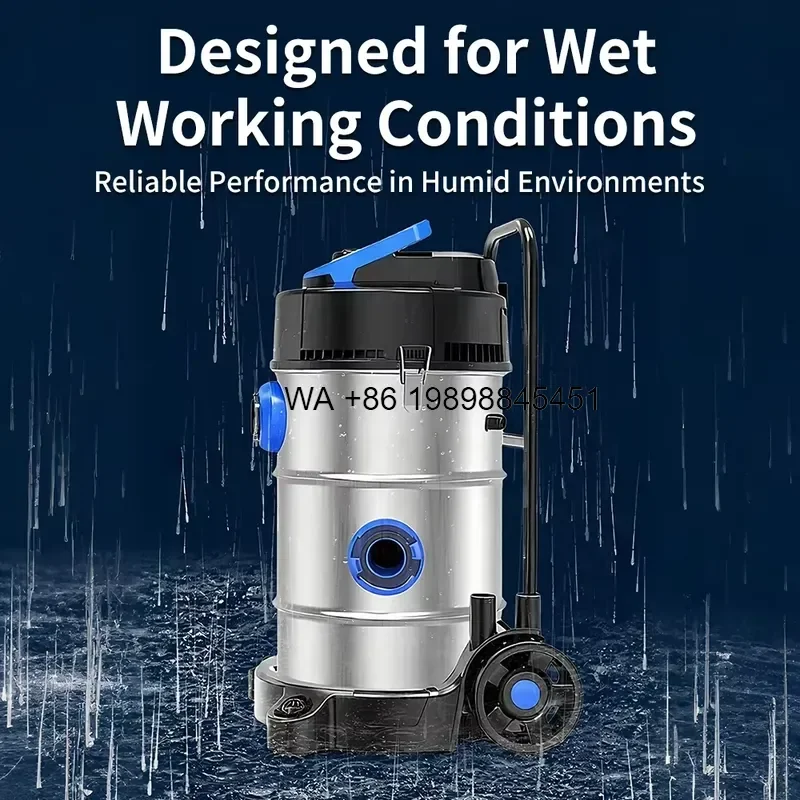 Wmwmnu for Multipurpose Dry and Wet PVC Cleaner for Fish Pond and Swimming Pool 20-50L Capacity