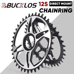 BUCKLOS Direct Mount 12S Chainring 32/34/36/38T Bicycle Chainwheel Aluminum Bike Chainring For SHIMANO M6100 M7100 M8100 M9100