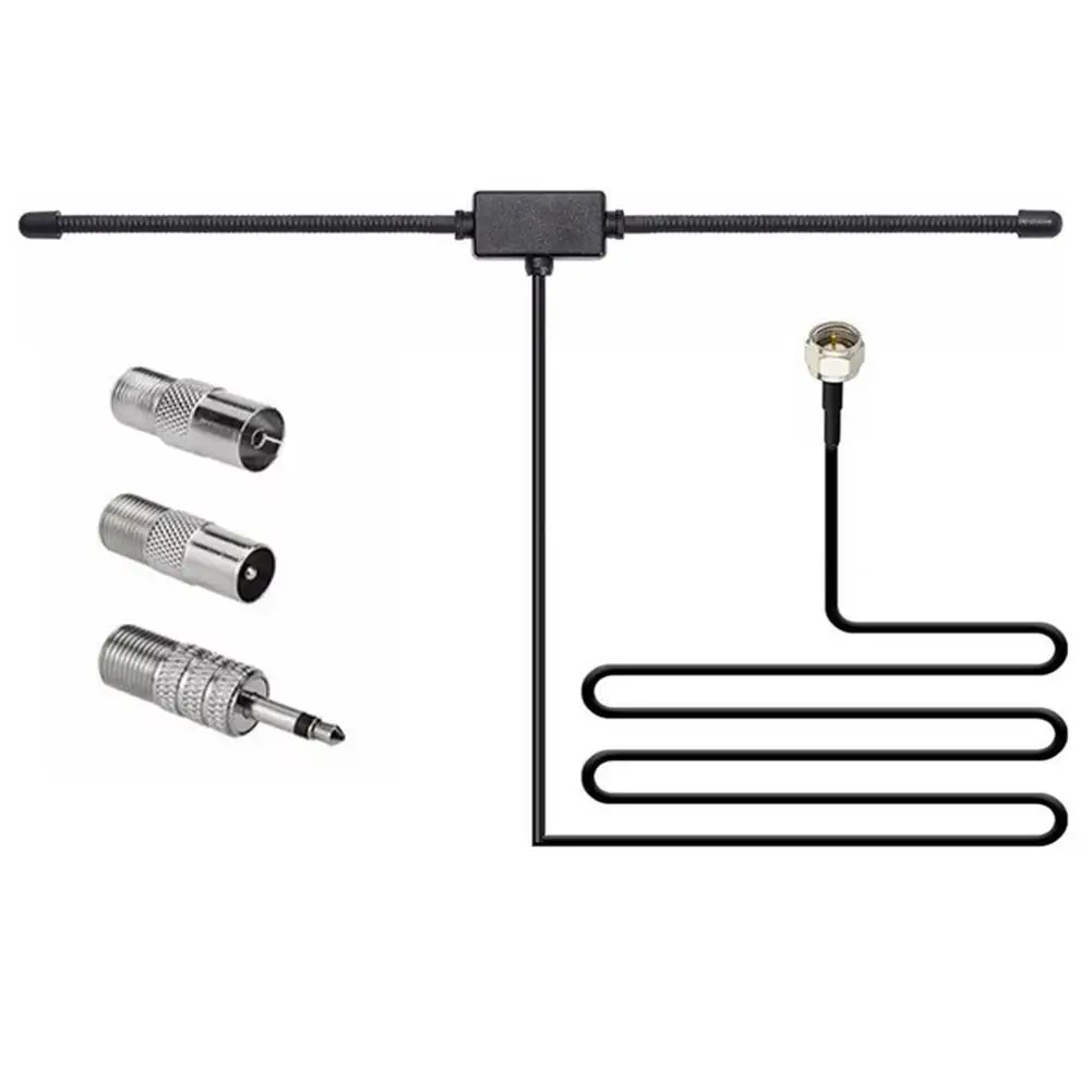 

FM Radio Antenna FM Dipole Antenna For Stereo Receiver Music System FM Radio Home Stereo Audio Video Home Theater Receiver