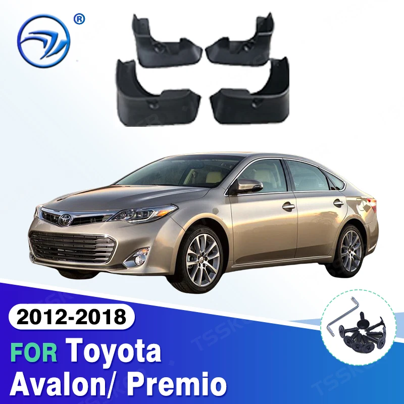 For Toyota Avalon/Premio 2012-2018 2013 2014 2015 2016 2017 Fender Mudflaps Splash Guards Mudguards Mud Flaps Car Access