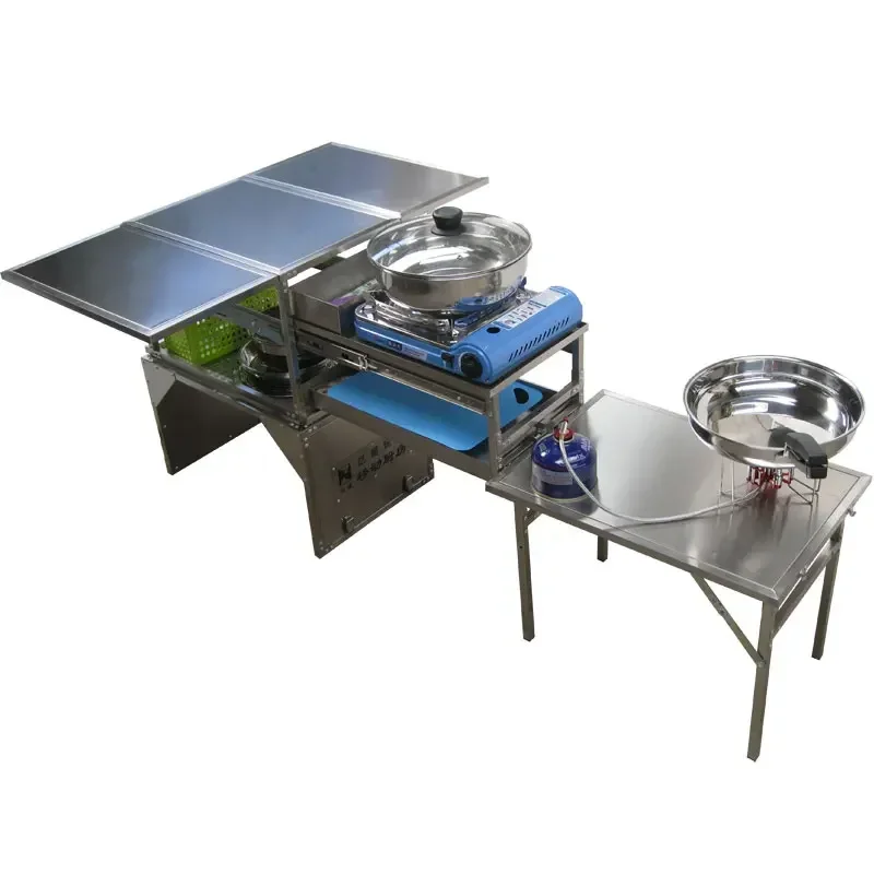 

Hot SalesPortable Mobile Kitchen, Outdoor Car Mounted Self Driving Tour, Multifunctional Camping And Cooking Equipment