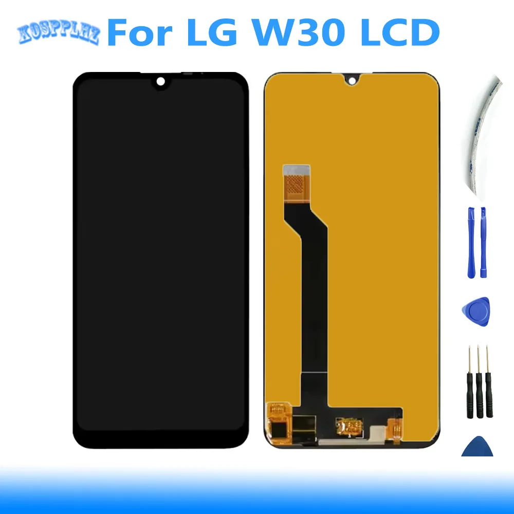 

6,21 дюйма 720*1520p для LG W30/W30 Pro ЖК-дисплей с цифровым преобразователем сенсорного экрана для LG LMX440IM LMX600IM Замена ЖК-дисплея телефона 100% QC