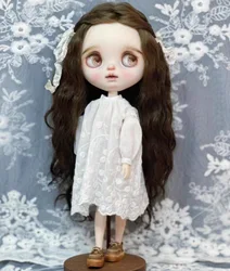 1pcs forest style Embroidery clothes blythe doll outfit one dress 1/6 30cm(Fit for Pullip,Ob22/24/26, Licca)