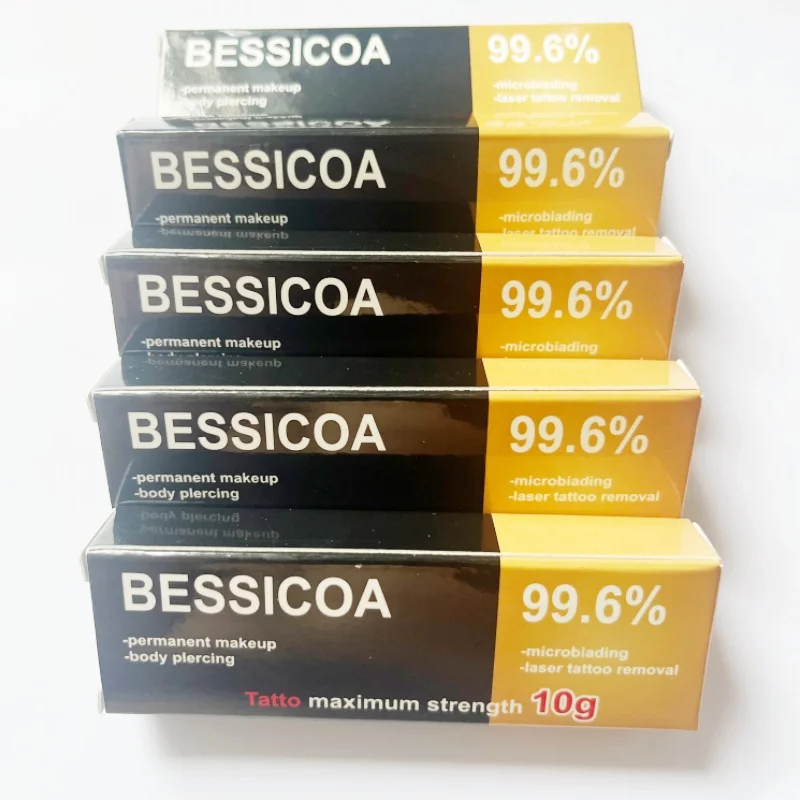 

2025 New Original black 99.6% Tattoo Cream Before Surgery Semi Permanent Makeup Beauty Body Eyebrow Lips Liner 10g