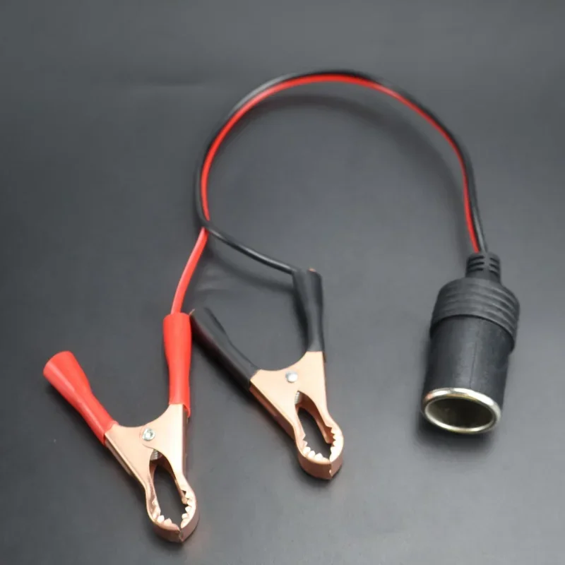 بطارية السيارة الطرفية كليب على ولاعة السجائر محول مقبس الطاقة 12 فولت التخييم عيد الميلاد #2