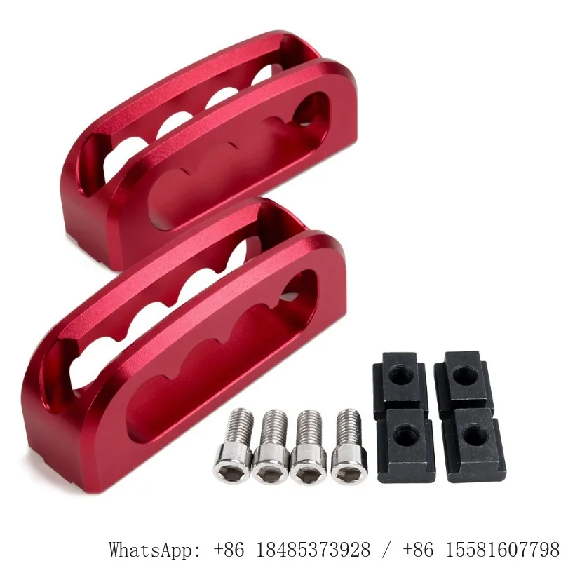 Pickup Truck Bed Aluminum Tie Down Cleats Cargo Anchor Points Cargo Fixing Bracket for Truck Cargo Storage Modification Kit