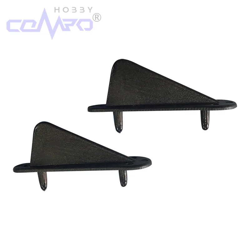10 pcs Nylon Wing Retainer Skids Triangular Fixed Tip Protector Protecting Corner For KT foam Fixed Wing RC Aircraft Model Plane