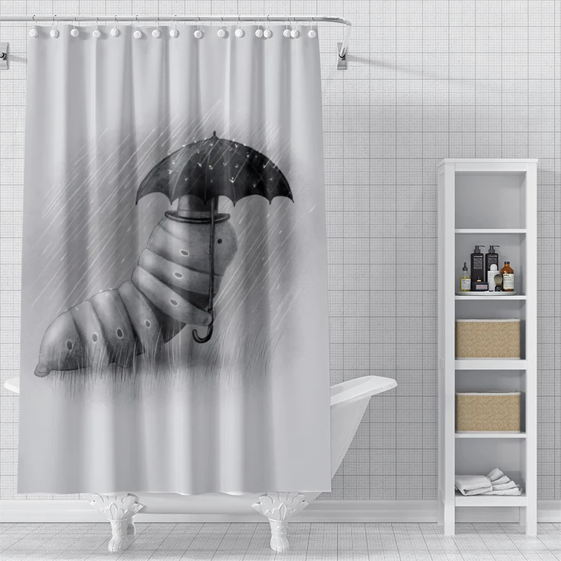 Home shower curtains for bathroom waterproof fabric Modern Nordic style bathroom Curtains shower curtain 180x200 240x180 aaaa