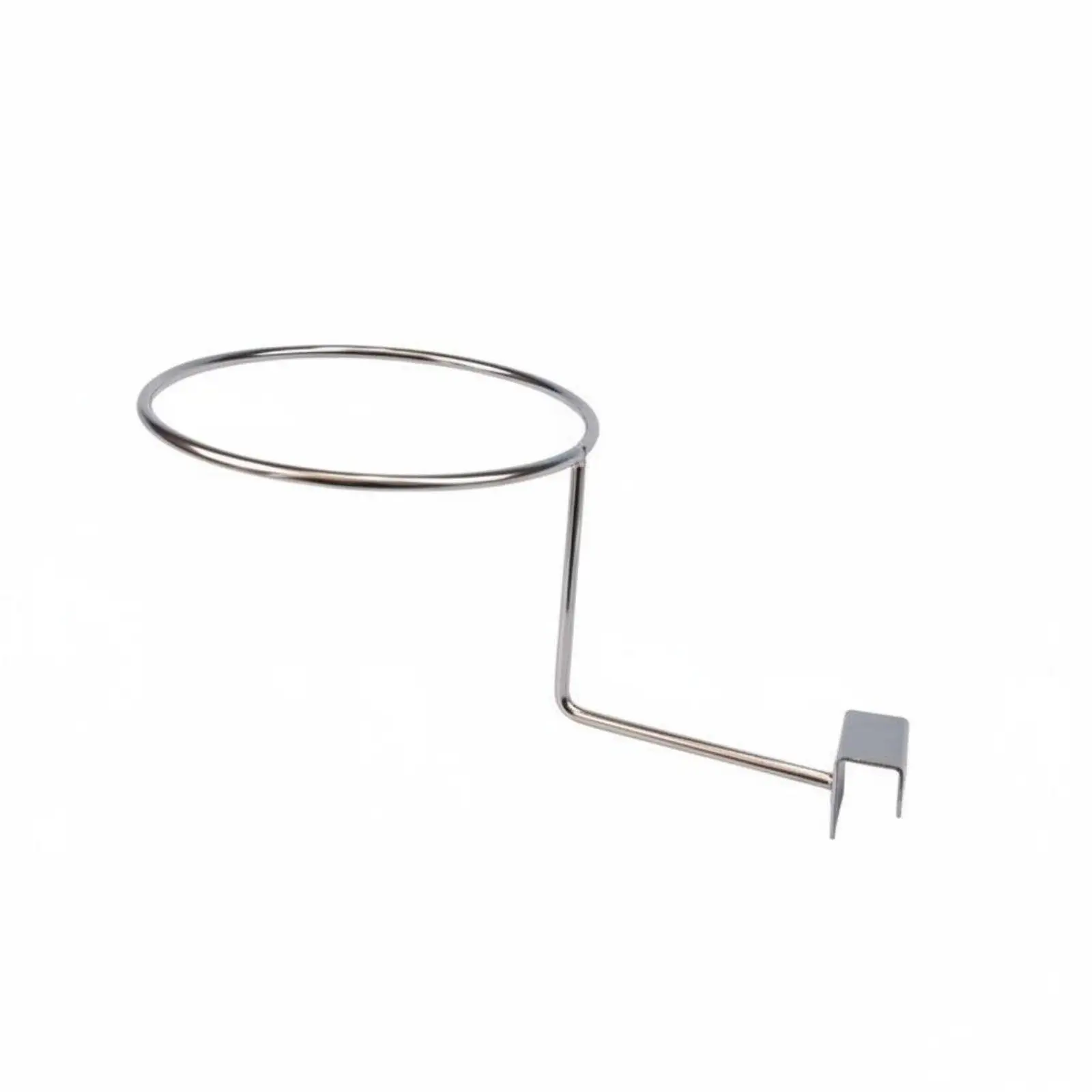 Metal Hat Rack for Wall Display Holder Set of 10 for Caps Hairpieces Helmets with Sturdy Shape Preserving Loop