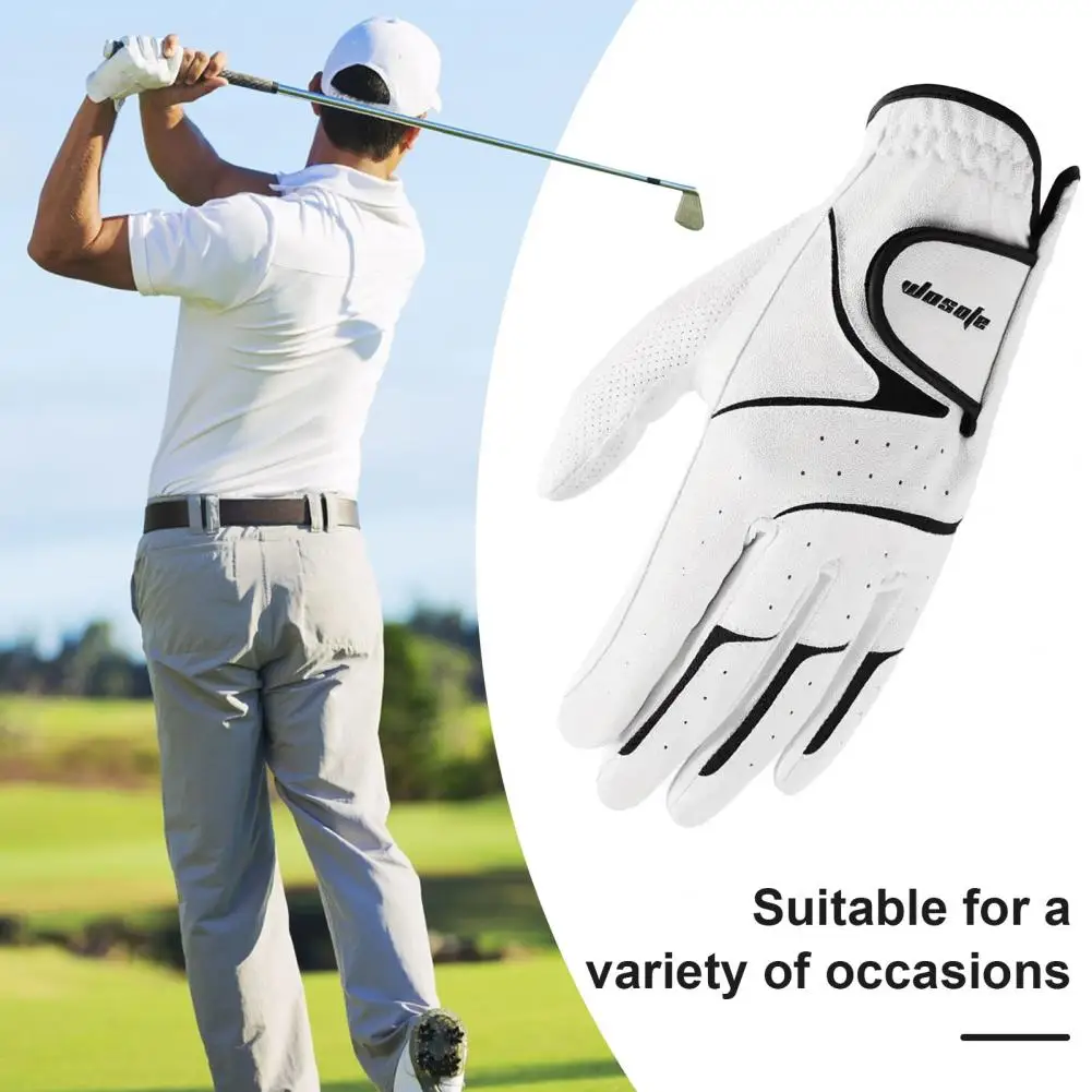 Performance-enhancing Golf Glove Men's Left Hand Golf Glove for Wet Weather Grip All Weather Durable for Golfer for Right