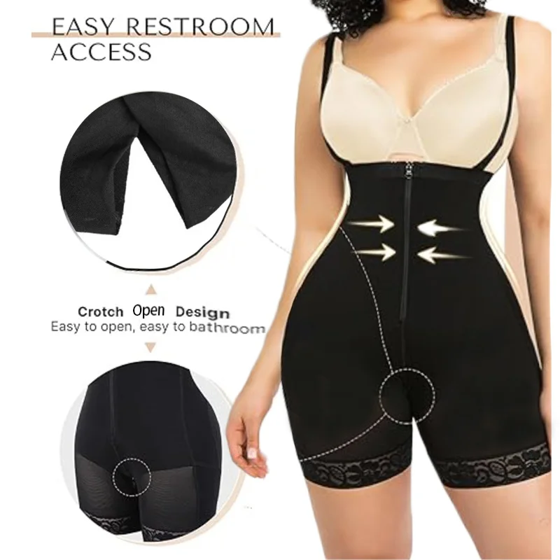 MrifDila Enhancer Faja Panties with Straps Hip Pads Shapewear Tummy Control Pads Butt Lifting with Removable 4 Hip and Butt Pads